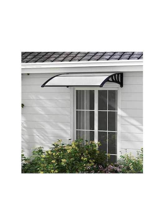 Costway Polycarbonat Kapuzinerdach P102xB99cm