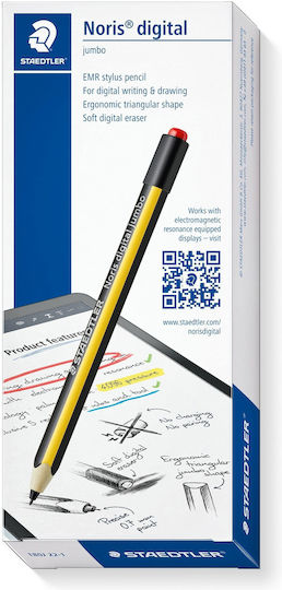 Staedtler Noris Digital Jumbo Digital Touch Stylus Black, Yellow 180J 22