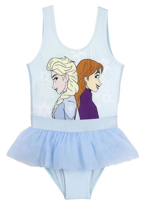Cerda Frozen Παιδικό Μαγιό Ολόσωμο Γαλάζιο