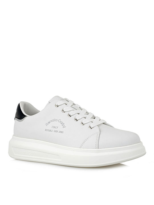 Renato Garini Herren Sneakers White Black