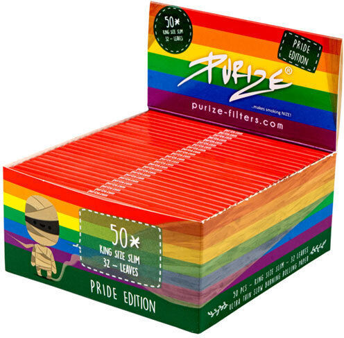 Purize Purize Foițe de Țigări Rulate Slim King Size 32 foi 50buc