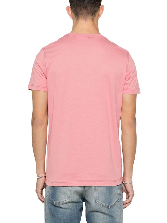 Diesel Men's Short Sleeve T-shirt Pink