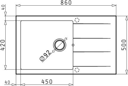 Pyramis Athlos Plus 1B 1D Ένθετος από Συνθετικό Γρανίτη Μ86xΠ50cm Pyramis Athlos Plus 1B 1D Ένθετος από Συνθετικό Γρανίτη Μ86xΠ50cm