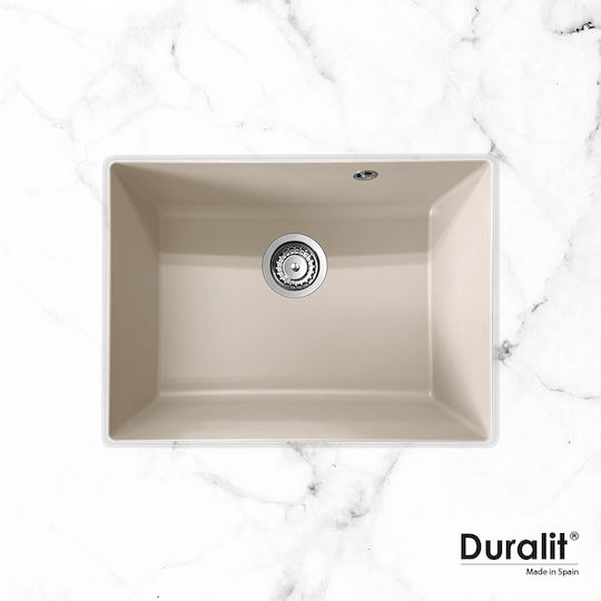 Duralit 105-KZ060U-500 Υποκαθήμενος από Συνθετικό Γρανίτη Μ60xΠ50cm Μπεζ Duralit 105-KZ060U-500 Υποκαθήμενος από Συνθετικό Γρανίτη Μ60xΠ50cm Μπεζ
