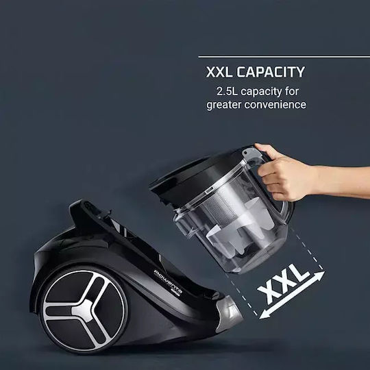 Rowenta Compact Power Xxl Aspirator 900W cu bol 2.5lt Neagră