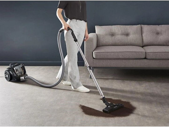 Rowenta Compact Power XXL Ηλεκτρική Σκούπα 750W με Κάδο 2.5lt Μαύρη