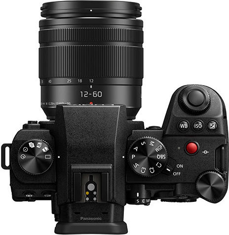 Panasonic Lumix DC-G9 MK II Mirrorless Camera Kit (G Vario 12-60mm F3.5-5.6 Asph. Power OIS + G 35-100mm F/4-5.6 OIS) Black