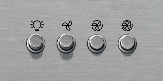 Whirlpool Kamin-Dunstabzug 90cm Inox