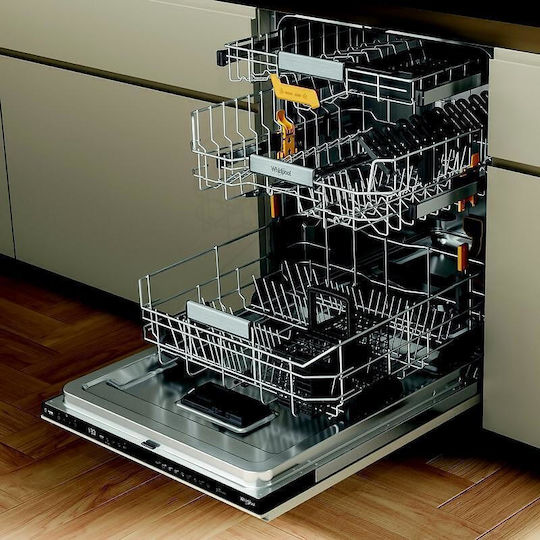 Whirlpool Πλήρως Εντοιχιζόμενο Πλυντήριο Πιάτων για 14 Σερβίτσια Π59.8xY82εκ.