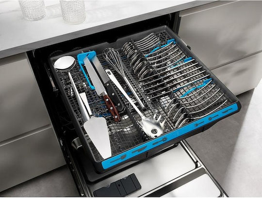 Vollständig Eingebauter Geschirrspüler für 10 Gewichte P44.6xY81.8cm Weiß