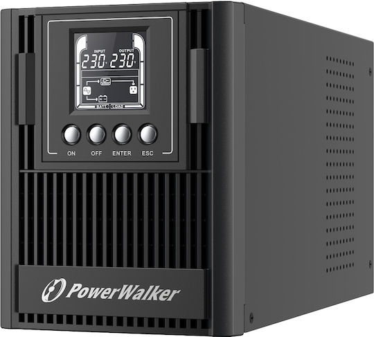 Powerwalker VFI 1000 AT FR UPS On-Line 1000VA 900W with 3 Schuko Power Plugs