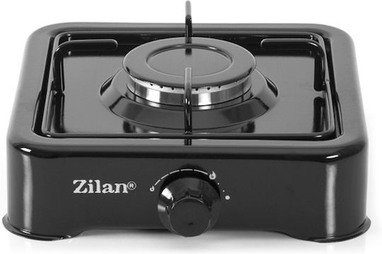 Zilan Liquid Gas Countertop Single Burner Black