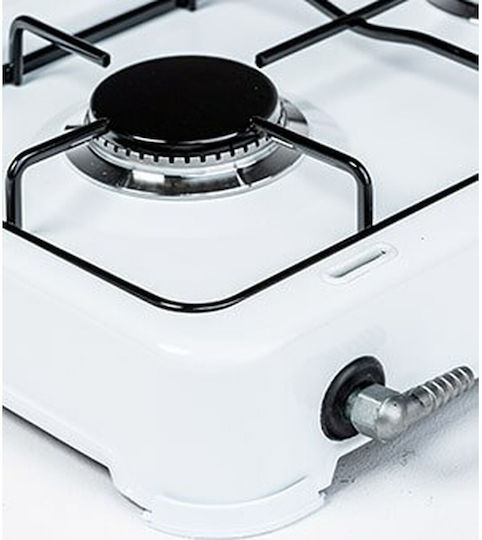 Ravanson Countertop Burner Flüssiggas Double Weiß