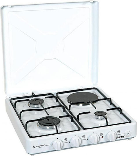 Sunfire Sunfire 3004 Liquid Gas Countertop with 4 Burners