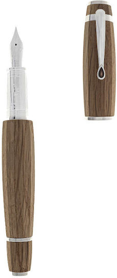 Scribo Schreibfeder Extra fein Gray Holz