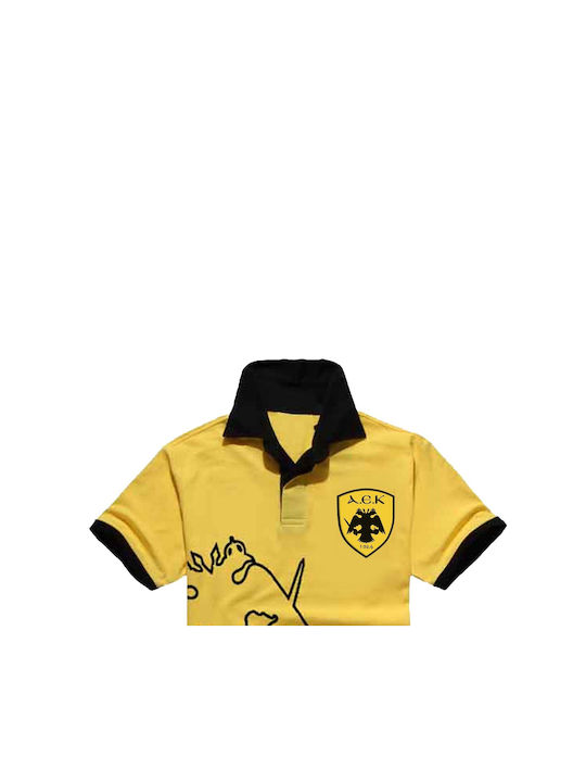 AEK Kids Polo Short Sleeve Yellow