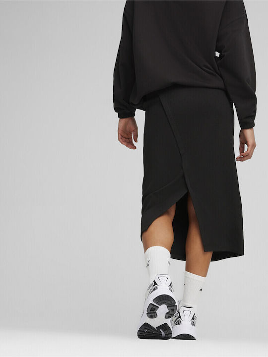 Puma Midi Skirt in Black color