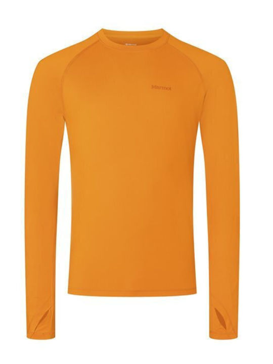 Marmot Windridge Ls Herren Shirt Langarm Orange