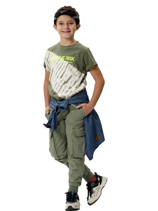 Energiers Kids Cargo Trousers Black