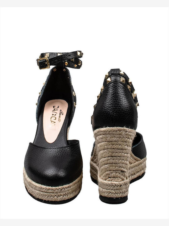 Women's Platform Espadrilles Black