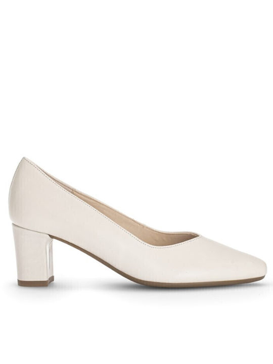 Anatomic Leather White Heels