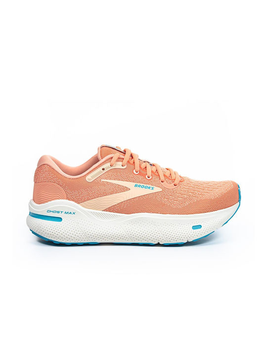 Brooks Ghost Max Damen Sportschuhe Laufen Rosa