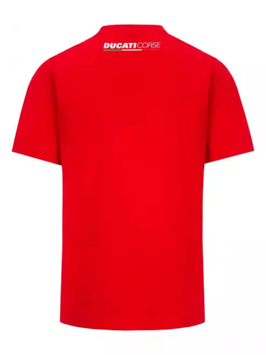 Ducati Men's Short Sleeve T-shirt Red