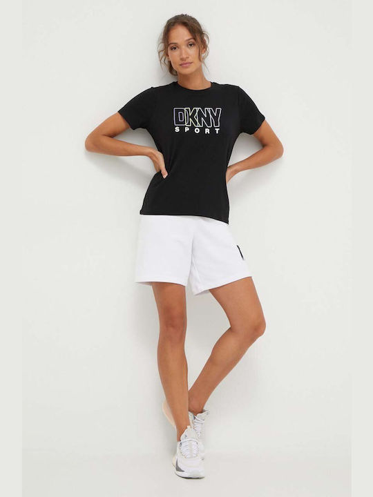 DKNY Damen T-shirt Black