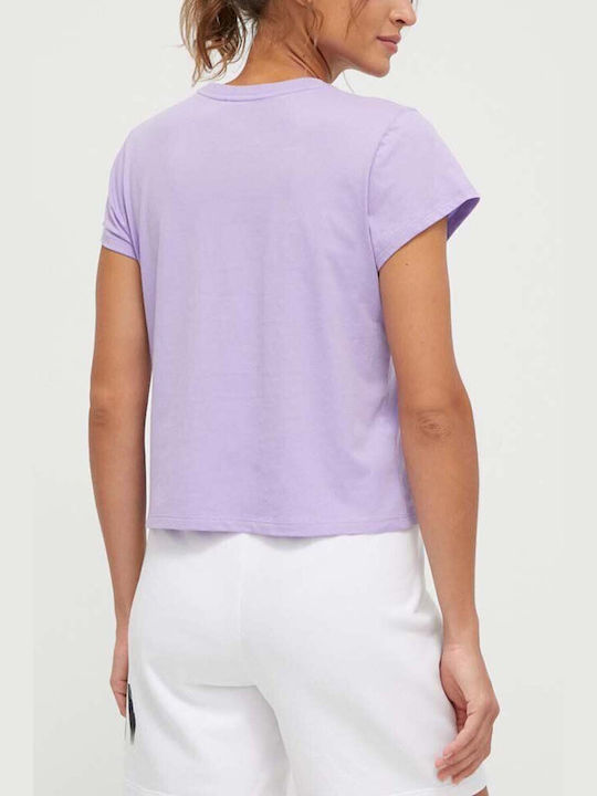 DKNY Logo Women's T-shirt Purple