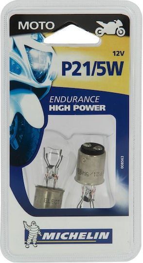 Michelin Lamps Car Endurance High Power P21/5W-BAY15D-1157 12V 2pcs