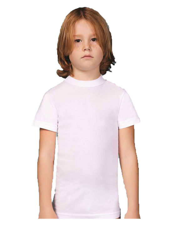 Berrak Kinder-Unterhemd White