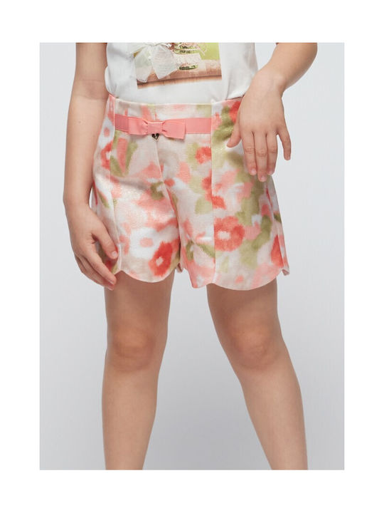 Mayoral Kids Shorts/Bermuda Fabric Coral