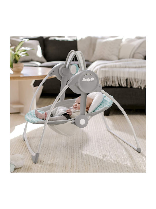 Ingenuity Electric Relax pentru Bebeluși Leagăn Swingity Swing Gri pentru Copil până la 9kg
