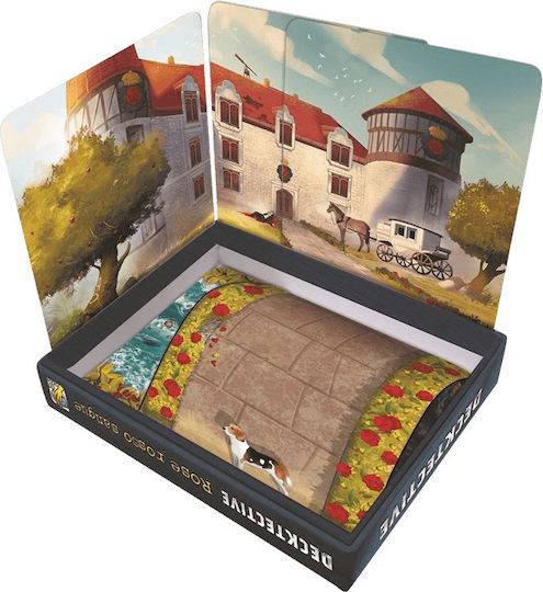 Настолна игра Decktective: Bloody-Red Roses за 1-6 играчи 12+ години (EN) Da Vinci Games