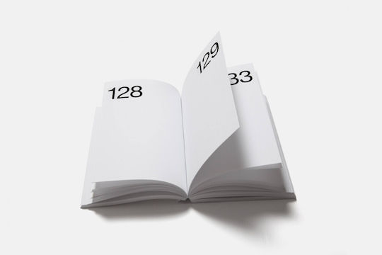 Marjolein Delhaas Notebook 368 Sheets with Blank Pages White
