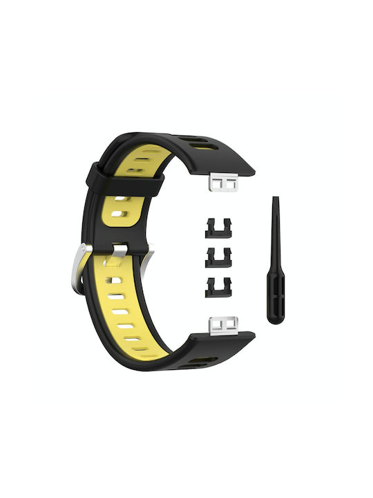 Two-color Λουράκι Μαύρο (Huawei Watch Fit)