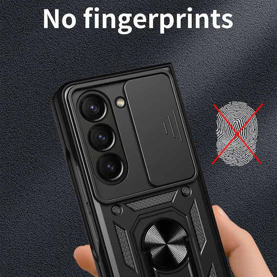 Sonique Galaxy Back Cover Silicone / Plastic Black (Samsung Galaxy Z Fold 4)