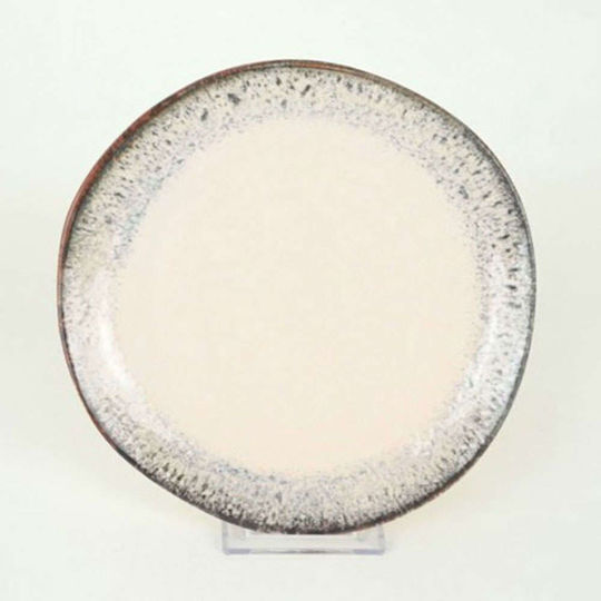 Marva Milos Plate Desert Ceramic Multicolour with Diameter 20cm Marva Milos Plate Desert Ceramic Multicolour with Diameter 20cm