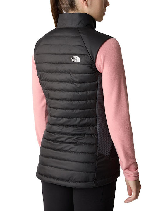 The North Face Scurt Jachetă de femei Fără mâneci Puffer pentru iarnă Negru