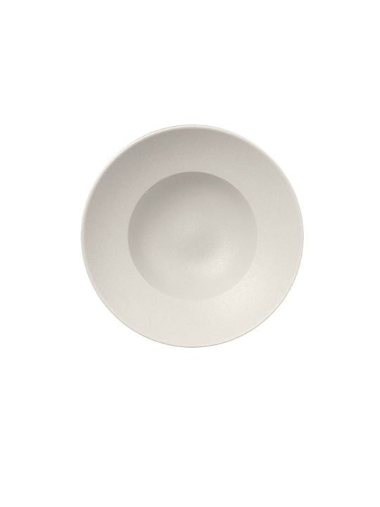 Rak Porcelain Neofusion Πιάτο Ζυμαρικών από Πορσελάνη Sand με Διάμετρο 23cm