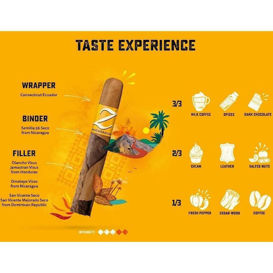 Davidoff Zino Robusto Πούρο Νικαράγουας 127mm