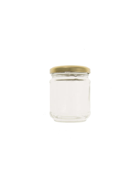 Set 1pcs Jars General Use with Lid Glass 106ml