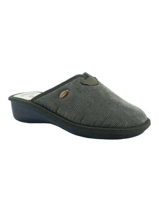 Dicas Winter Women's Slippers in Green color