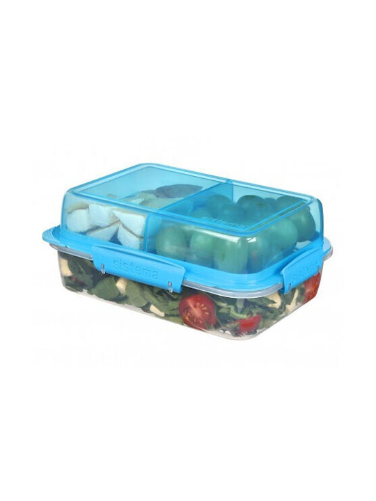 Sistema 21710 Lunch Box Plastic Μπλε Suitable for for Lid for Microwave Oven 1800ml 1pcs