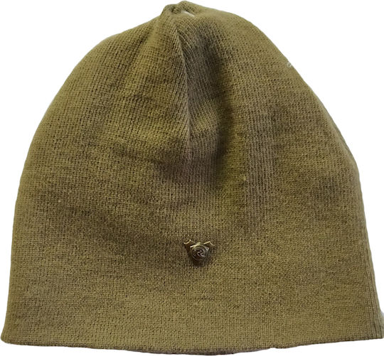 Beanie Frauen Wendbar Beanie Gestrickt in Türkis Farbe