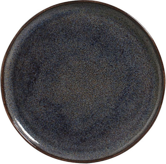 Porto Brasil Organic Titanium Plate Desert Ceramic Blue with Diameter 21.5cm Porto Brasil Organic Titanium Plate Desert Ceramic Blue with Diameter 21.5cm