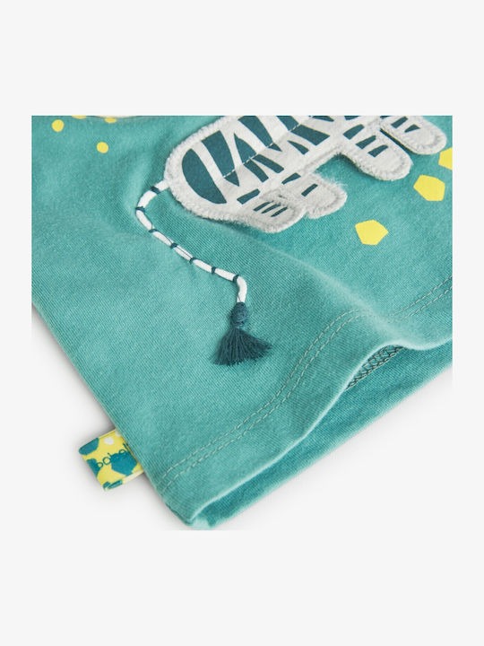 Kids' Set with Shorts Summer 2pcs Green