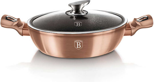 Berlinger Haus Metallic Line Flacher Topf aus Gussaluminium 3.8Es / 28cm