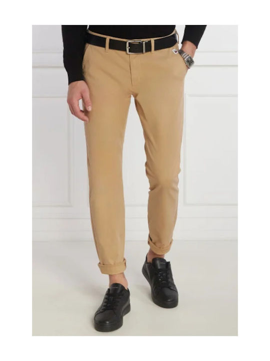 Tommy Hilfiger Παντελόνι Chino Slim Fit Μπεζ-καφέ Tommy Hilfiger Παντελόνι Chino Slim Fit Μπεζ-καφέ
