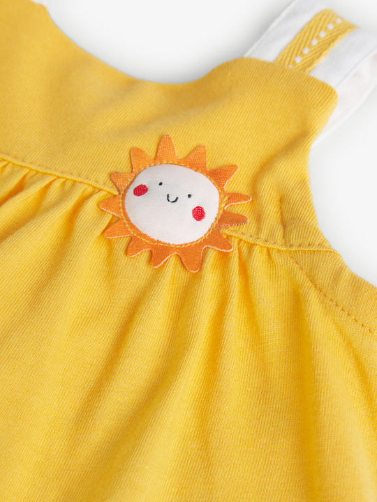 Boboli Kinder Set mit Shorts Sommer 2Stück yellow